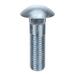 ZORO SELECT U51500.037.0150 Carriage Bolt,3/8-16,1-1/2 in.,PK100