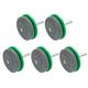 Uxcell Lawn Mower Blade Sharpener 5Pack Corundum Mower Blade Grinder Stone Wheel Green