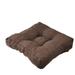 Thicken Tufted Cushion Square Seat Cushion Corduroy Chair Pad Pillow Seat Soft Tatami Floor Cushion for Yoga Meditation Living Room Balcony Office Outdoor