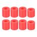 Uxcell 16mm/18mm 3D Printer Heat Bed Parts Silicone Solid Bed Mounts Red 2set