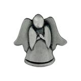 PinMart s Antique Silver Religious Spiritual Angel Praying Lapel Pin