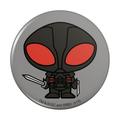 Aquaman Movie Black Manta Chibi Character Pinback Button Pin