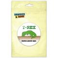 T-Rex Hates Push-Ups Tyrannosaurus Dinosaur Pinback Button Pin Badge