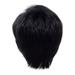 DOPI Short Hair Wigs For Black Women Short Cuts Wigs For Black Women Short Straight Black Ladies Wigs(2Pack)