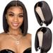 dopi Short Straight Bob Wig Hair Wigs for Black Women Wigs for Women 8Inch Short Bob Wigs Straight Hair(2Pack)