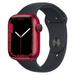 Pre-Owned - Apple Watch Series 7 GPS 45mm Red Aluminium Black Sport Band - Good