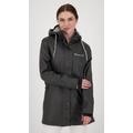 Regenjacke DEPROC ACTIVE "Friesennerz NEW ELLESMERE" Gr. 36/38 (M), grau (anthrazit) Damen Jacken Regenjacken Anoraks