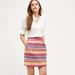 Anthropologie Skirts | Anthropologie Jacquard Mini Skirt - Nomad By Morgan Carper (Size Xs) | Color: Pink/Yellow | Size: Xs