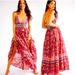 Free People Dresses | New With Tags! Free People Real Love Maxi Dress, Size Xsmall | Color: Pink/Red | Size: Xs