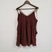 Free People Dresses | Free People Womens Sun Drenched Mini Dress Size S Maroon Sleeveless Tassel Smock | Color: Brown/Red | Size: S