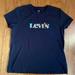 Levi's Tops | Levi’s Black Logo Graphic Tee | Color: Black | Size: Xl