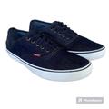 Levi's Shoes | Levis Blue Denim Canvas Low Top Sneaker Tennis Shoes Casual Walking Mens Size 11 | Color: Blue | Size: 11