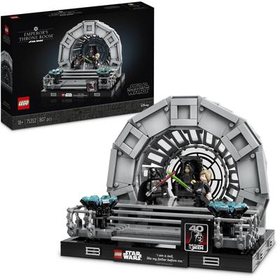 Konstruktionsspielsteine LEGO "Thronsaal des Imperators – Diorama (75352), LEGO Star Wars™" Spielbausteine bunt Kinder