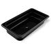 Carlisle Food Service Products StorPlus High Heat Food Pan 1/3 Size, 2.5" Deep - Plastic in Black | 2.5 H x 6.88 W x 12.75 D in | Wayfair 3086003