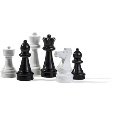 Rolly Toys - rollySchachspiel Outdoorspiel je 16 Figuren weiß + schwarz 218912 Image