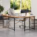 Ebern Designs Quirica L-Shape Gaming Desk Wood/Metal in Black | 28.5 H x 59 W x 47.24 D in | Wayfair 3353E78759174CBE91F88BC22A48DC93
