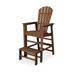 POLYWOOD South Beach Outdoor Lifeguard Chair with Extended Foot Step