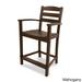 POLYWOOD La Casa Cafe Counter-Height Arm Chair
