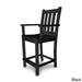 POLYWOOD Garden Counter-Height Arm Chair