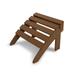 POLYWOOD Classic Outdoor Adirondack Chair Folding Ottoman