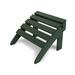 POLYWOOD Classic Outdoor Adirondack Chair Folding Ottoman