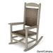 POLYWOOD Presidential Woven Rocking Chair