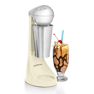 Nostalgia Two-Speed Electric Milkshake Maker and Drink Mixer