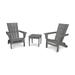 POLYWOOD Quattro 3-Piece Adirondack Set