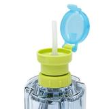 Bottle Cover with Straw | Water Bottles Cover For Babies | Kids Spill Proof Water Bottle Twist Cover Cap Portable Juice Soda Water Bottle Caps with Straw