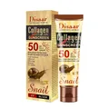 Crème solaire au collagène d'escargot 50g protection du visage solaire nuits éventuelles F 50