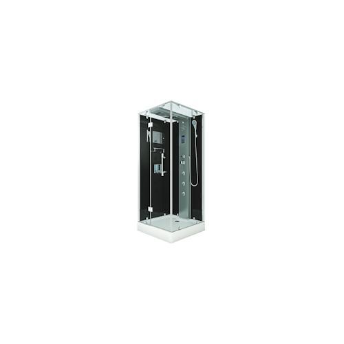 Dampfdusche Duschtempel Sauna Dusche Duschkabine D38-13L2 90×90 cm ohne 2K Scheiben Versiegelung