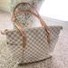 Louis Vuitton Bags | Louis Vuitton Damier Azur Totally Mm Tote Bag Shoulder Bag Wz Dust Bag | Color: Cream/Tan | Size: Os