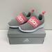 Adidas Shoes | Adidas Unisex Child Lite Racer Adapt4.0 Running Shoe 10.5 Littlekid Grey/Greypop | Color: Gray/Pink | Size: 10.5 Little Kid