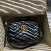 Gucci Bags | Gg Marmont Mini Shoulder Bag | Color: Black/Gold | Size: Os