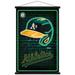 Oakland Athletics 24" x 34.75" Magnetic Framed Team Poster