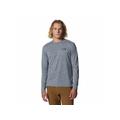 Mountain Hardwear Sunblocker Long Sleeve Top - Men's Foil Grey Heather Extra Large 2027871056-Fr-XL