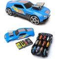 Hot Wheels 2in1 Race N' Haul Free Wheel Storage Car