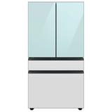 Samsung Bespoke 4-Door French Door Refrigerator (23 cu. ft.) w/ Beverage Center™ in Blue/White/Black | 70 H x 35.75 W x 28.75 D in | Wayfair