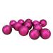 Northlight Seasonal Shatterproof 4-Finish Christmas Ball Ornaments 4" (100mm) Plastic in Pink | Wayfair 31753473