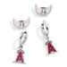 Women's BaubleBar Los Angeles Angels Team Earrings Set