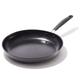 OXO Good Grips 12" Frying Pan Skillet, 3-Layered German Engineered Nonstick Coating, Stainless Steel Handle with Nonslip Silicone, Induction Suitable, Black