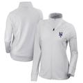 Women's Columbia White New York Mets Omni-Wick Greenkeeper Full-Zip Jacket