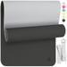 Greater Goods Professional Yoga Mat; Exercise Mat for Fitness Balance and Stability; An Extra Large Extra Thick Non Slip Mat; Free Carrying Strap Included; Designed in St. Louis (Jet Black)