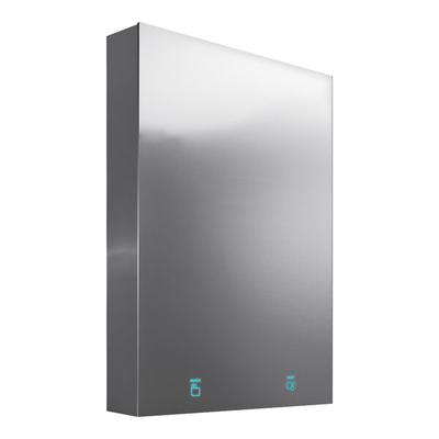 American Specialties, Inc. Velare 10-0663-T Stainless Steel Cabinet with Frameless Mirror, Foam Soap Dispenser, and Paper Towel Dispenser