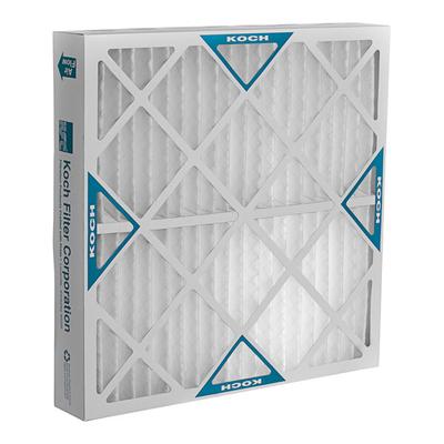 Koch Filter Multi-Pleat XL10 16" x 25" x 2" MERV-10 Extended Surface Pleated Panel Filter 102-380-017 - 12/Case