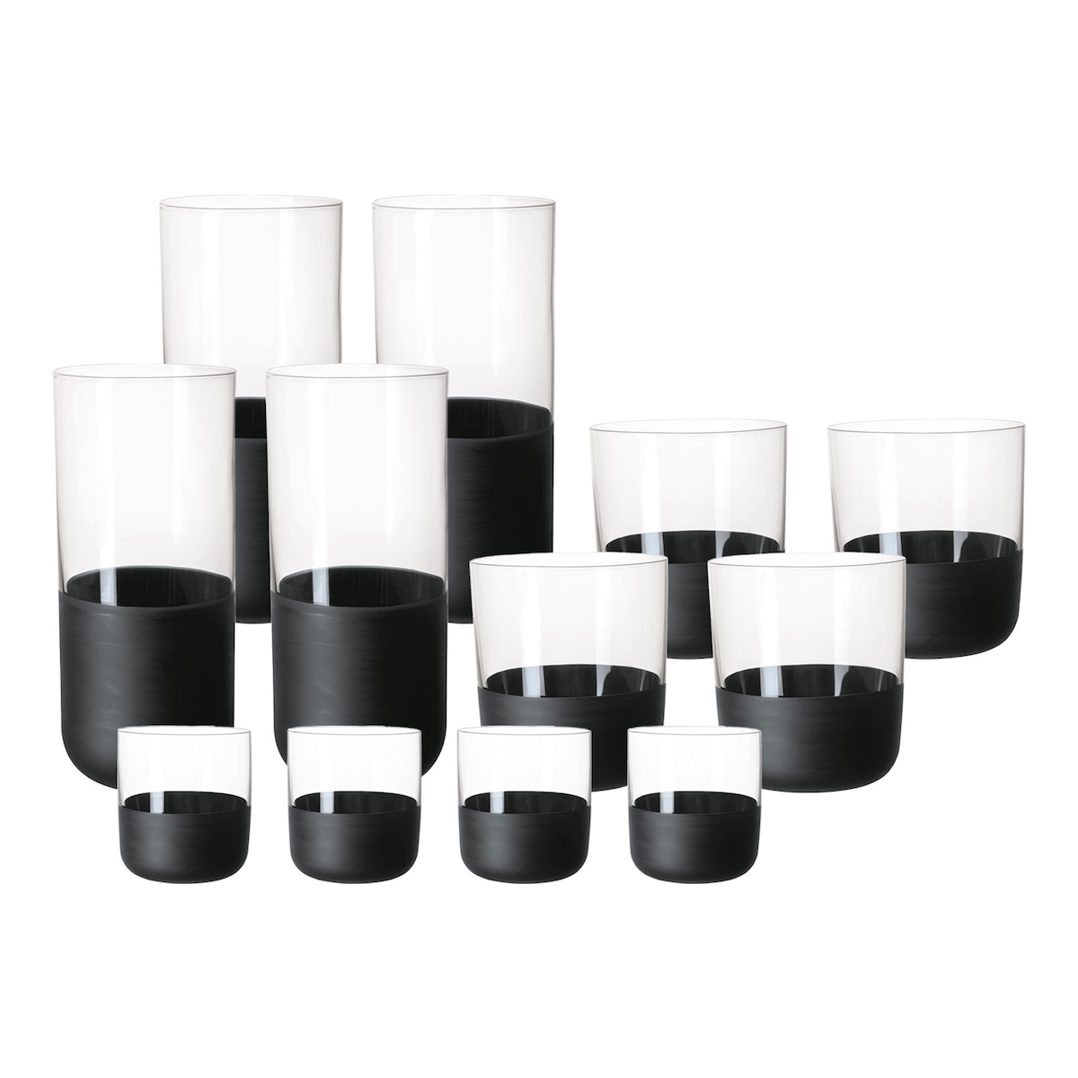 Villeroy & Boch Manufacture Rock Bargläser-Set 12-teilig Image