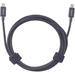 CODi USB Type-C Male Braided Nylon Charge and Sync Cable (Black, 6') A01069