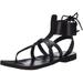 Free People Shoes | Free People Vacation Day Wrap Sandal, Size 38 1/2 And Color Black | Color: Black | Size: 8