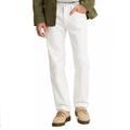 Levi's Jeans | Levi’s White 514 Straight Leg Jeans With White Tab | Color: White | Size: W34/L36