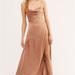 Free People Dresses | Free People X Fame And Partners Tan Dress | Color: Red/Tan | Size: 0